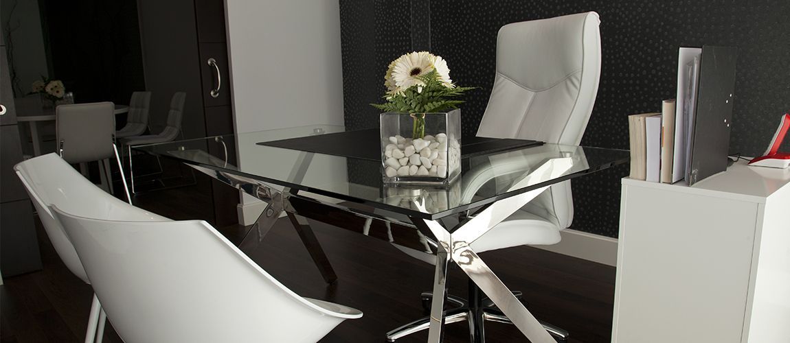 Glass meeting room at the Business Center, Costa Adeje